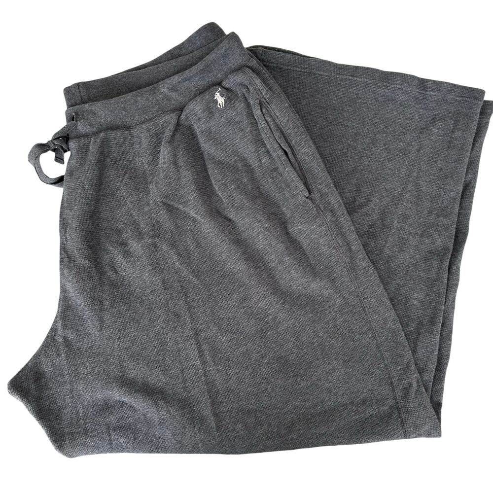 Polo Ralph Lauren Sleepwear Gray Thermal Pajama Pants Sz XL